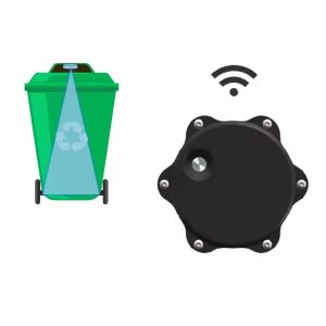 P_001 wireless waste bin fill level sensors producer