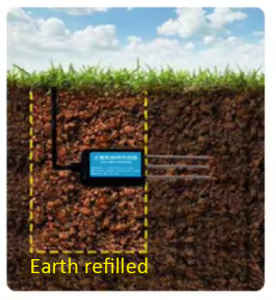 NB-IoT Soil Moisture & EC Sensor for IoT of Agriculture.
