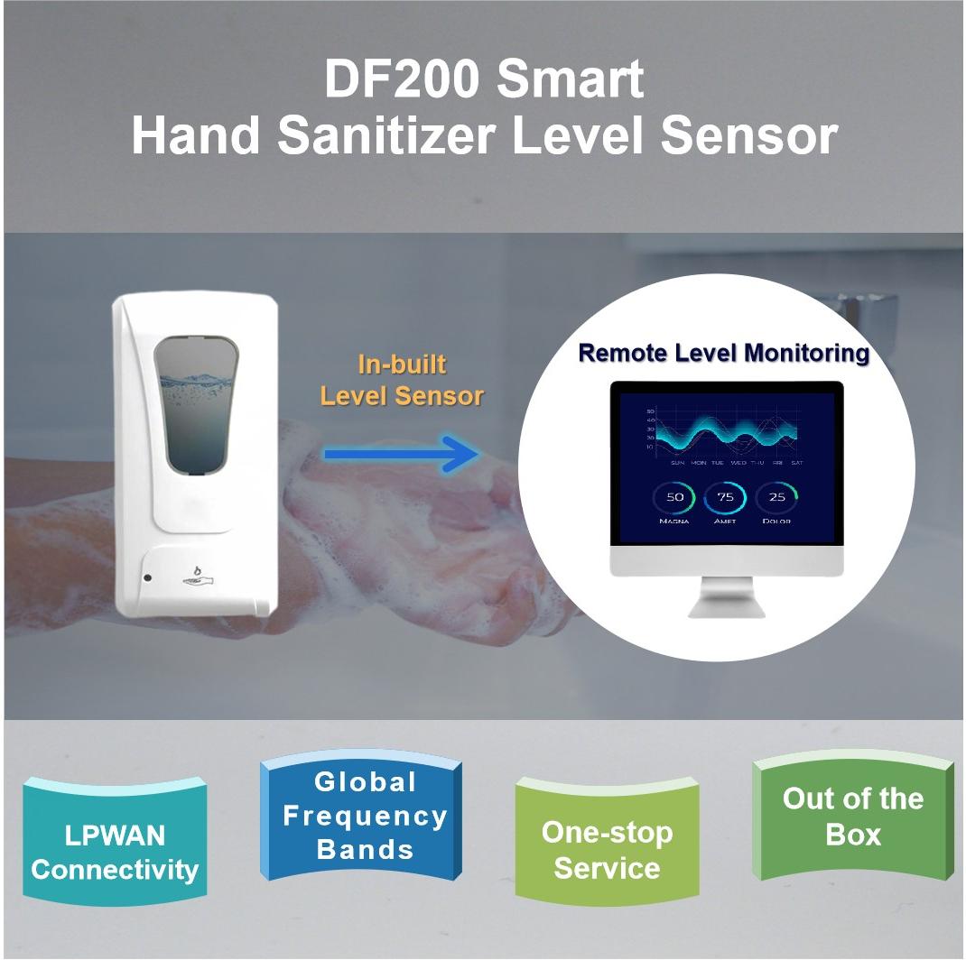LoraWan touch-free 1 Litre Soap and Sanitizer Usage Monitoring Dispenser - Image 4